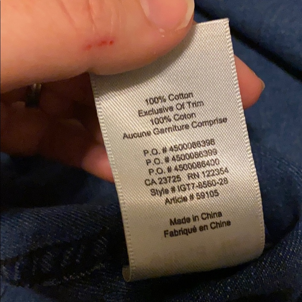 Wilfred Free Vivienne Dress in Denim - Size Large - Picture 5 of 6